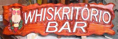 placa Whiskritorio Bar