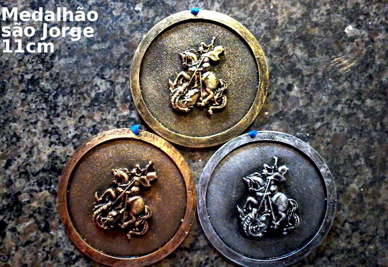 medalhão São Jorge