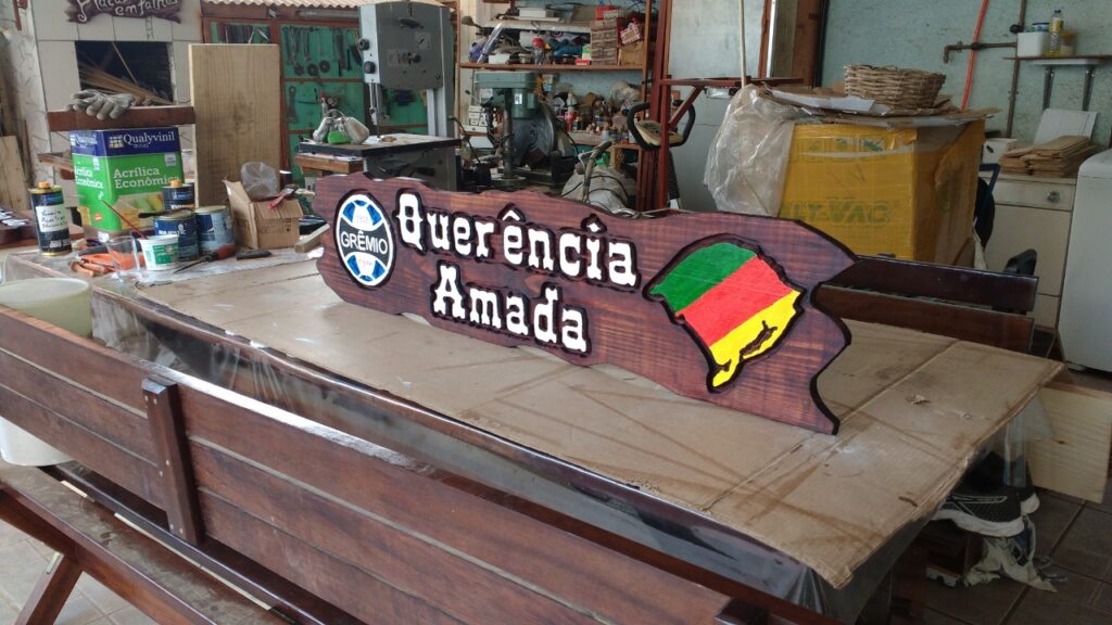 placa Querência Amada